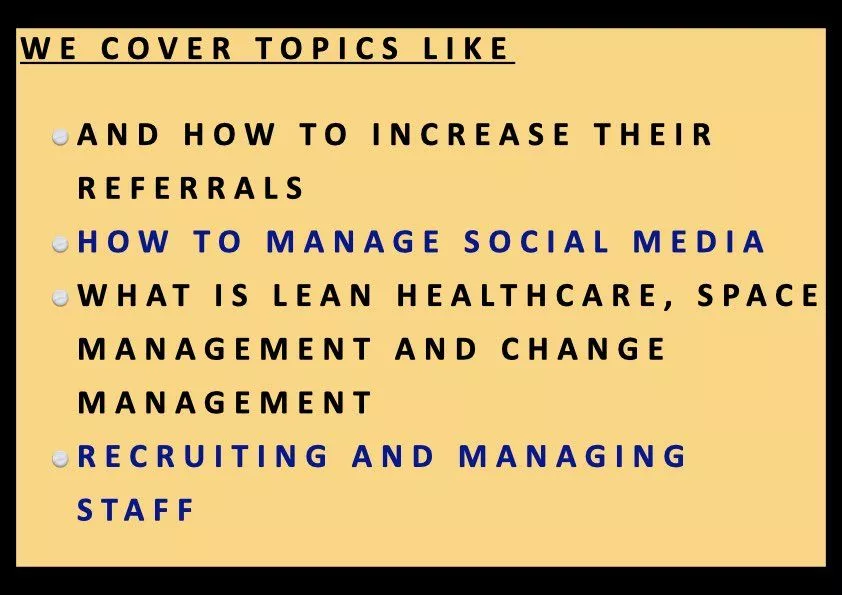 Healthcare Consultants